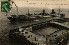 Le Havre - La Provence sortant du Port Ships