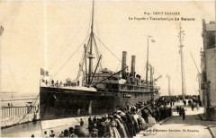 Saint-Nazaire - Le Paquebot Transatlantique La Navarre Ships