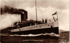 On Board T.S. Duchess of Argyll Ships