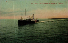 Le Havre - Entrée du Bateau de Trouville Ships