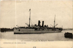 L'Amazone Paquebot des Messageries Maritimes. Ships