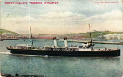 Dover - Calais Turbine Steamer Ships
