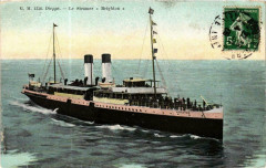 Dieppe - Le Steamer Brighton Ships