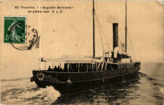Trouville - Augustin Normand en pleine mer C.L.C. Ships -
													France
												