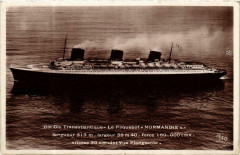 Le Paquebot Normandie Ships