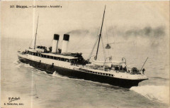 Dieppe - Les Steamer Arundel Ships