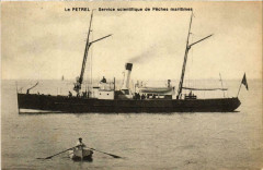 Le Petrel Service scientifique de Peches maritimes Ships