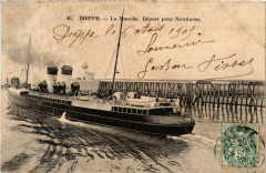 Dieppe La Manche depart pour Newhaven Ships