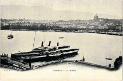 Geneve La rade Ships