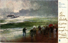 The Angry Sea Ships