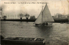 Env. de Gand Les Bords de la Lys a Afsne Ships