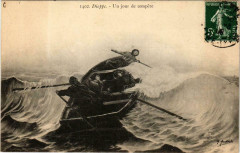 Dieppe Un jour de tempete Ships