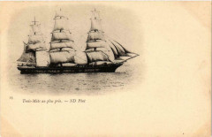 Trois-Mats au plus pres Ships