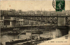 Brest Le Grand Pont ouvert Ships