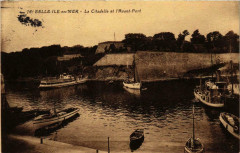 Belle-Ile en Mer La Citadelle et l'Avant-Port Ships -
													France
												