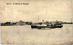 Anvers.Le Bateau de Passage Ships