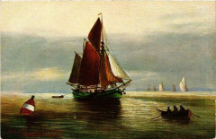 Ship on Postcard Ships