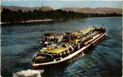 Passage du Tourville sur Le Rhone Ships