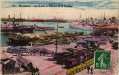 Marseille Les Quais et Bassins de la Joliette Ships