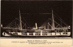 Musée de Marine Paraguay paquebot des Chargeurs Ships