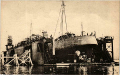 Ship on Postcard Ships