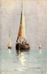Ship on Postcard Ships