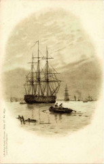 Ships on Postcard Ships