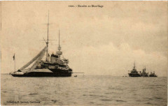 Escadre au Mouillage Ships