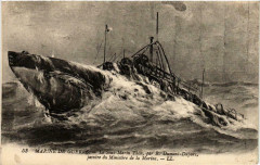 Le Sous Marin Thon par R.Dumont-Duparc Ships