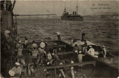 Toulon Corvée de charbon Ships