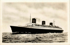 S.S. Normandie - French Line - Ships - Cie Gle Transatlantique