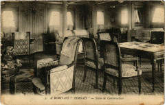 A Bord du Timgad - Salon de Conversation - Ships -
													France
												