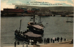 Treport Bateaux de promenade Abeille et J - B Polet Ships -
													France
												