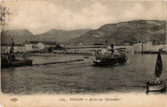 Toulon Arrivée du Kerauden Ships