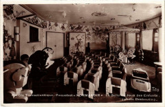 Paquebot Normandie La Salle de Jeux des Enfants Ships