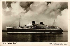 M.S. Willem Ruys N.V. Rotterdamsche Lloyd Ships