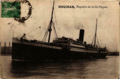 Paquebot de la Cie Paquet Souirah Ships