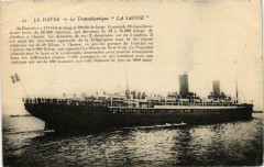 Le Transatlantique La Savoie Ships