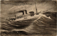 Paquebot Valvida Transports Maritimes Ships