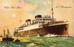M.V. Britannic White Star Line Ships
