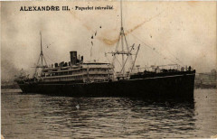 Paquebot interallié Alexandre Iii Ships