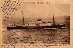 S.S. Pascal Paoli Cie Fraissinet Ships