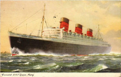 R.M.S. Queen Mary Cunard Ships