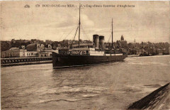 Paquebot L'Engadine Courrier d'Angleterre Ships