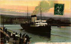 Paquebot Invicta départ Boulogne-sur-Mer Ships