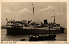 D.M.S. Dempo N.V. Rotterdamsche Lloyd Ships