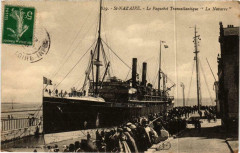 Paquebot Transatlantique La Navarre Saint-Nazaire Ships