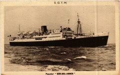 Paquebot Sidi-Bel-Abbes S.G.T.M. Ships