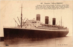 Paquebot Ile-de-France Ships
