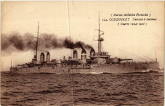 Cuirassé a turbines Condorcet Ships